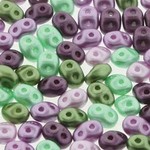 Matubo Superduo Beads Spring Violets Mix Beads - 22.5gm Tube