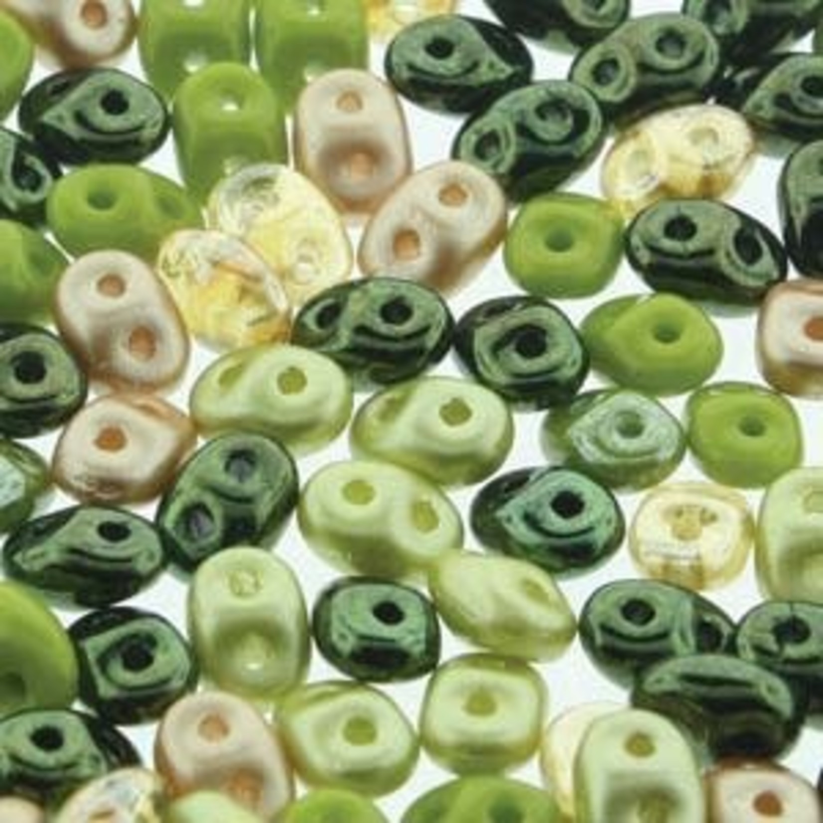 Matubo Superduo Beads Rainforest Mix  Beads - 22.5gm Tube