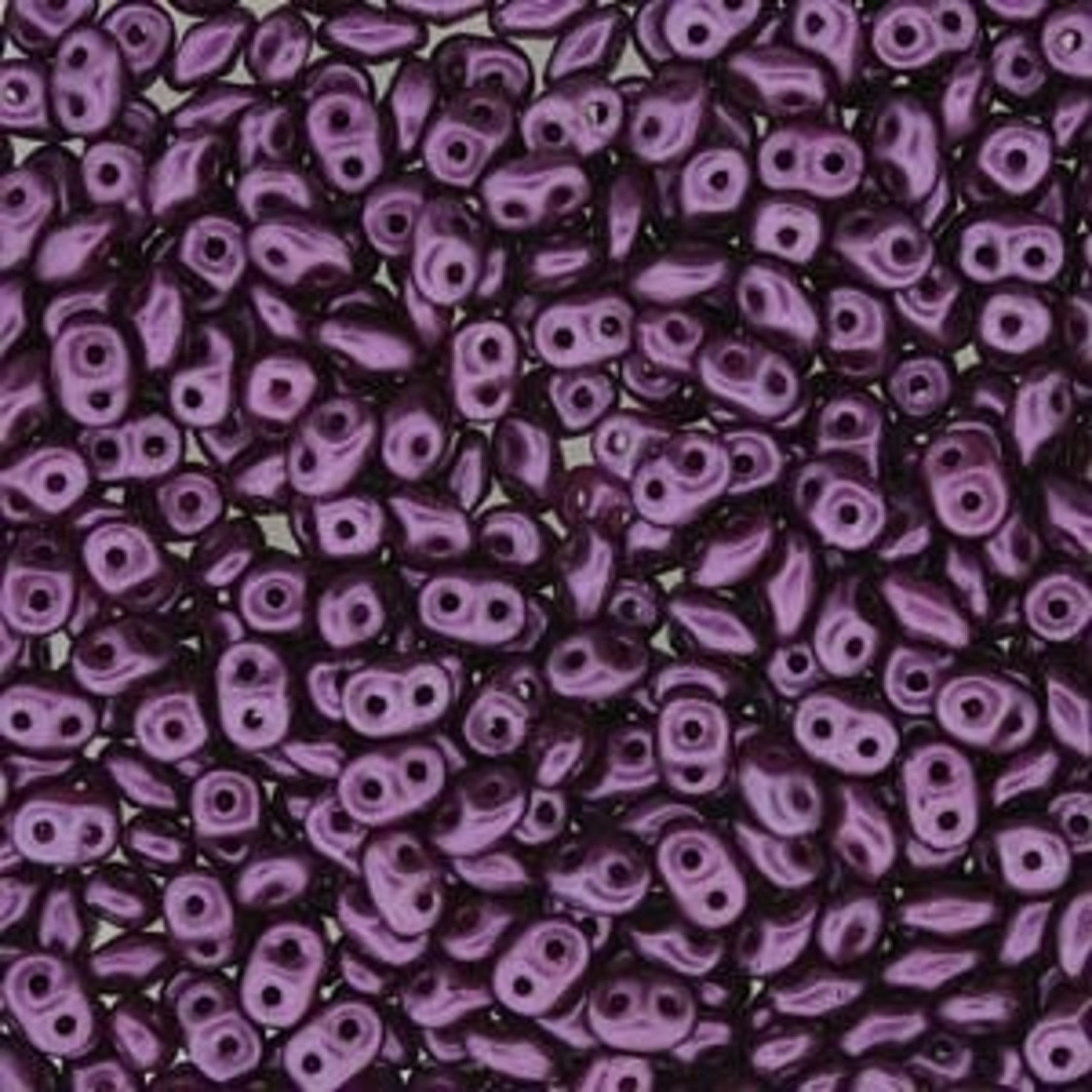 Matubo Superduo Beads Bordeaux Pastel Beads - 22.5gm Tube