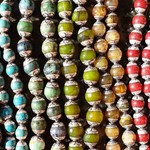 Tibetan Capped Beads