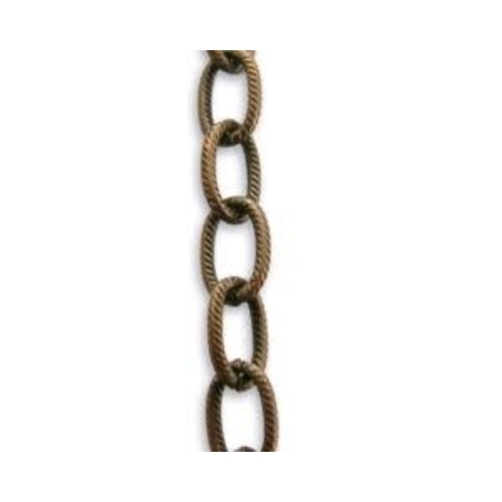 Vintaj Vintaj Brass Etched Cable Chain CH30