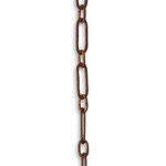 Vintaj Vintaj Brass Fancy Oval Chain CH105