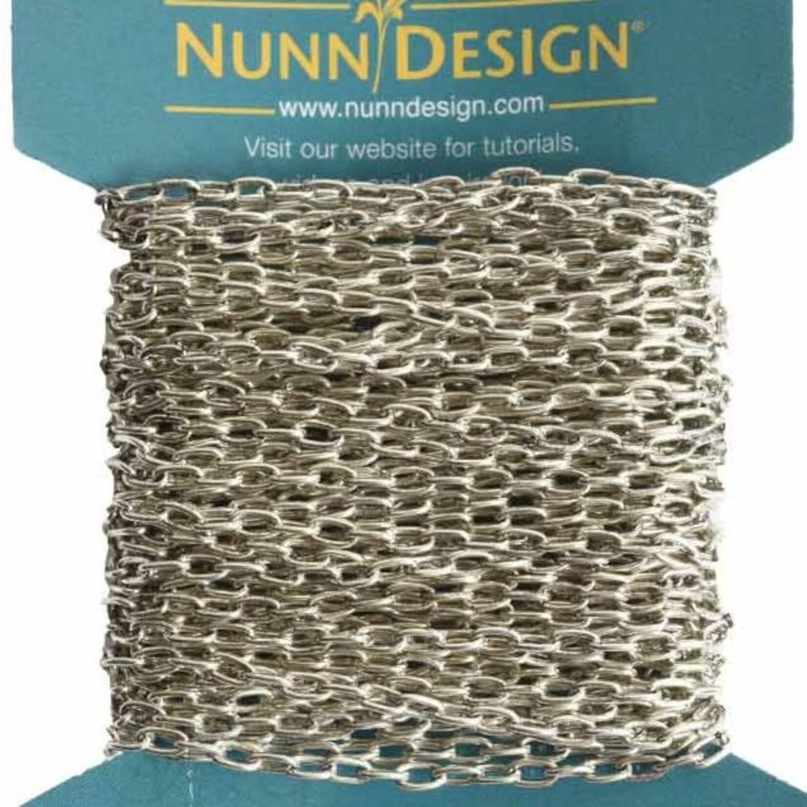 Nunn Design Fine Cable Chain - Antique Silver Plated