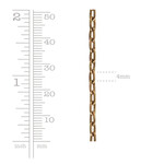 Nunn Design Fine Cable Chain - Antique Gold Plated