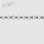 Rolo Chain 5mm Large - Silver Plated