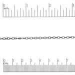 Figure 8 Chain 4mm - Gun Metal Plated