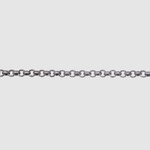 Rolo Chain 2mm - Antique Silver Plated