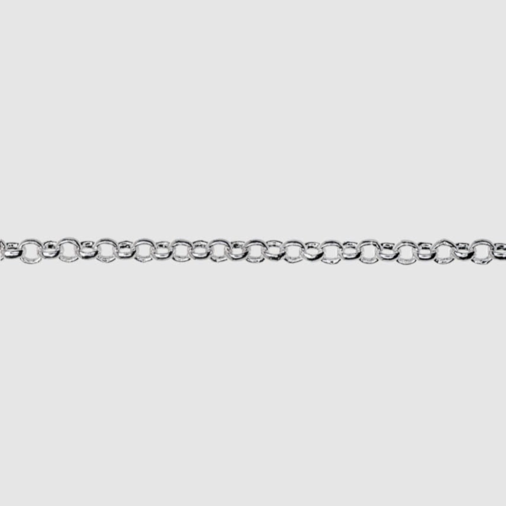 Rolo Chain 2mm - Silver Plated