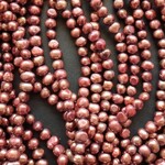 Freshwater Pearl Strand - 5-8mm Luxurious Wine