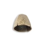 Vintaj Vintaj Brass Roman Leaf Bead Cap