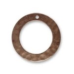 Vintaj Vintaj Brass 19mm Tiny Hammered Ring