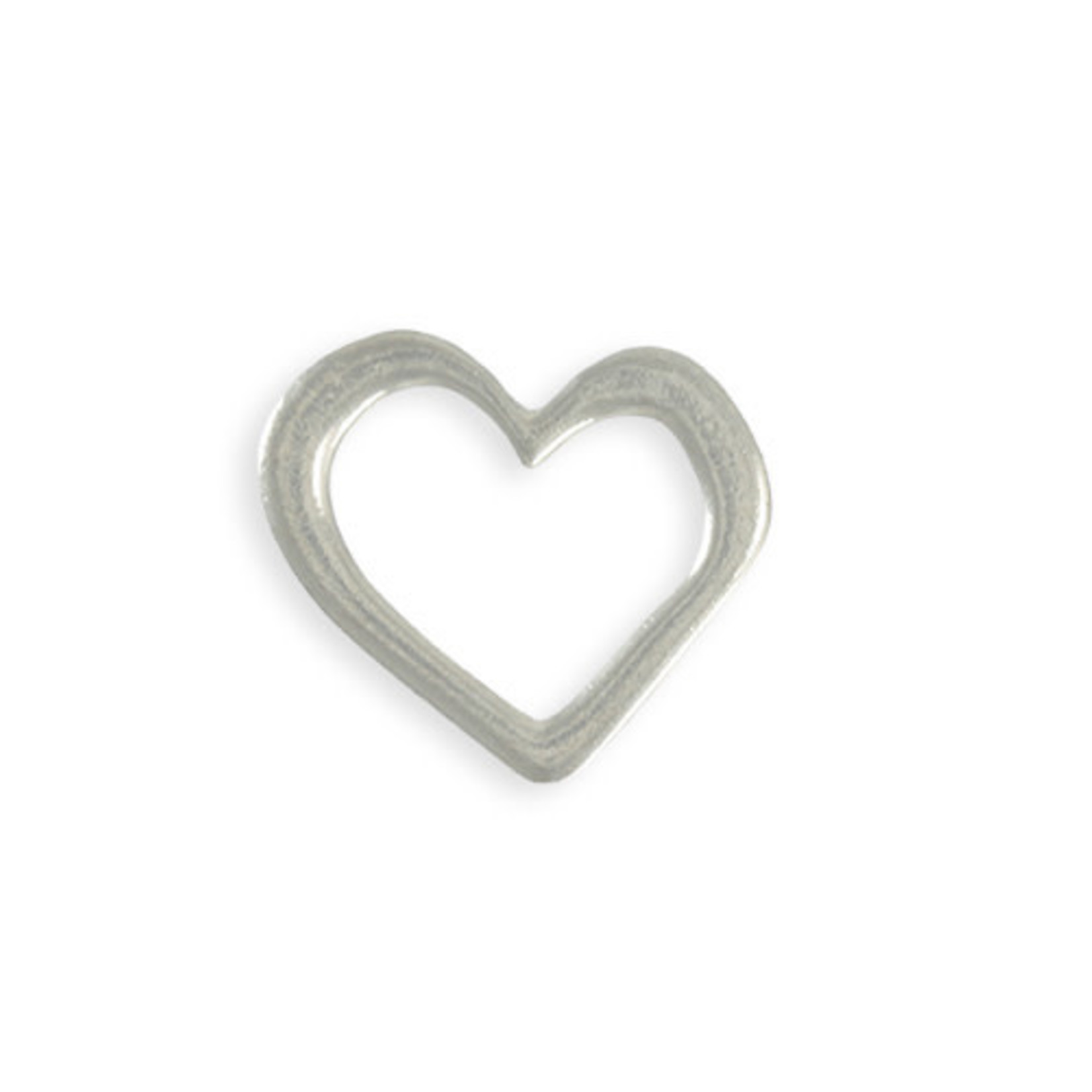 Vintaj Vintaj Artisan Pewter Asymmetrical Heart Ring 22x23mm