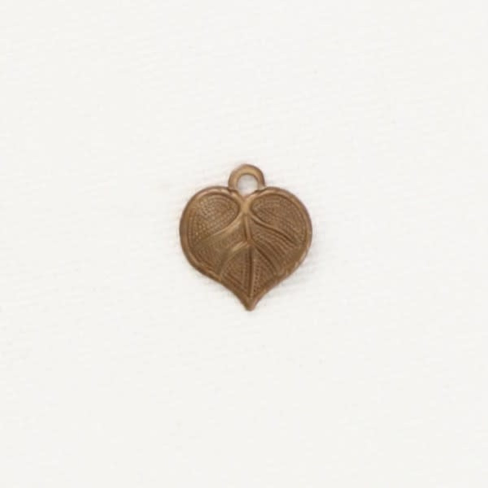 Vintaj Vintaj Teensie Nouveau Leaf Charm