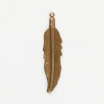 Vintaj Vintaj Brass Native Feather