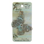 Vintaj Vintaj Vogue Brass Filigree Butterfly