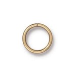 TierraCast Tierracast Gold Plated Round Jump Ring 18 Ga, 8mm - Single