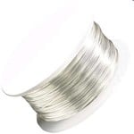 Artistic Wire Artistic Wire Tarnish Resistant Silver, 28 Gauge, 15 Yard Spool