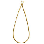 Nunn Design Wire Frame Drop - Antique Gold