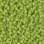 Miyuki Miyuki 8/0 Opaque Chartreuse Seed Beads - 22gm tube