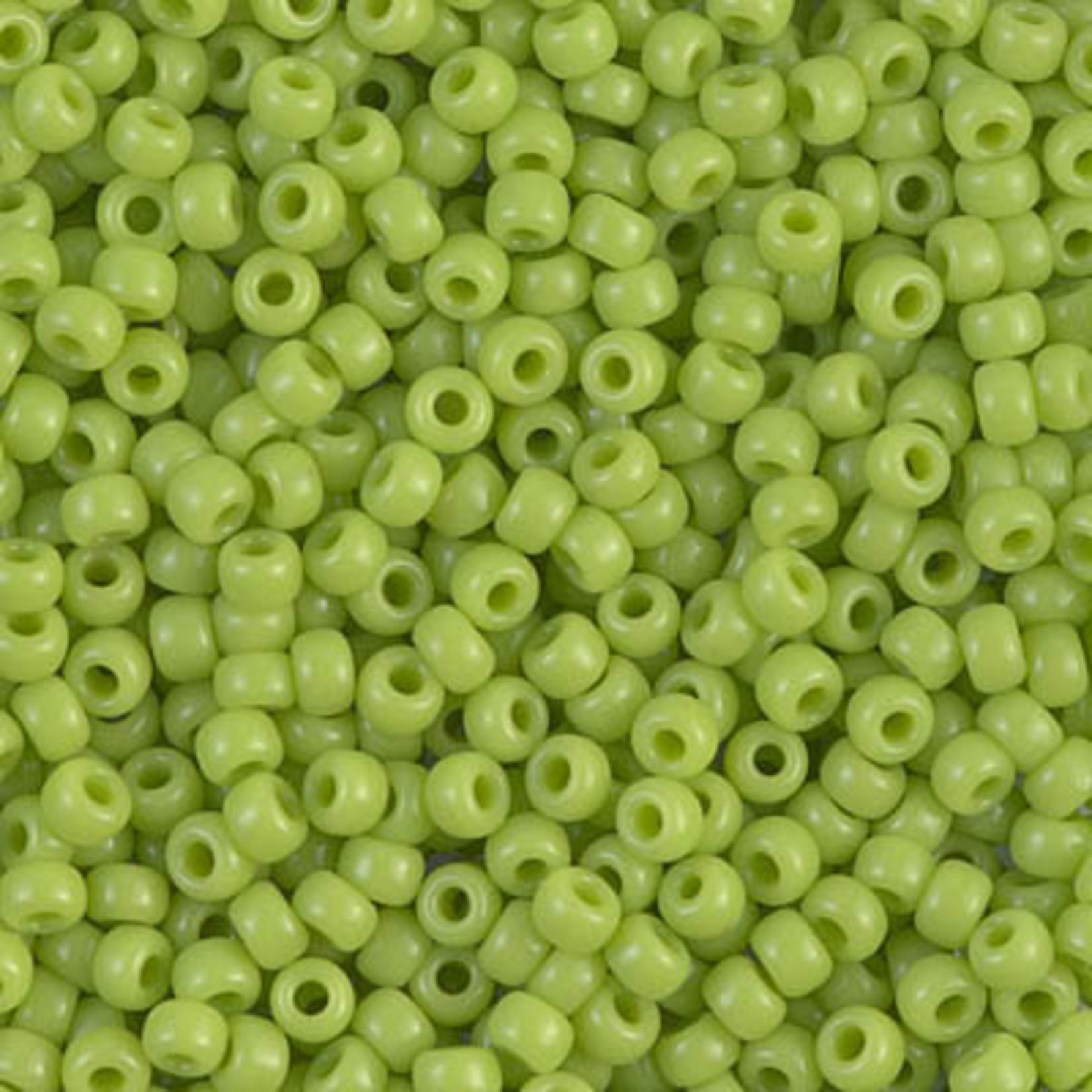 Miyuki Miyuki 8/0 Opaque Chartreuse Seed Beads - 22gm tube