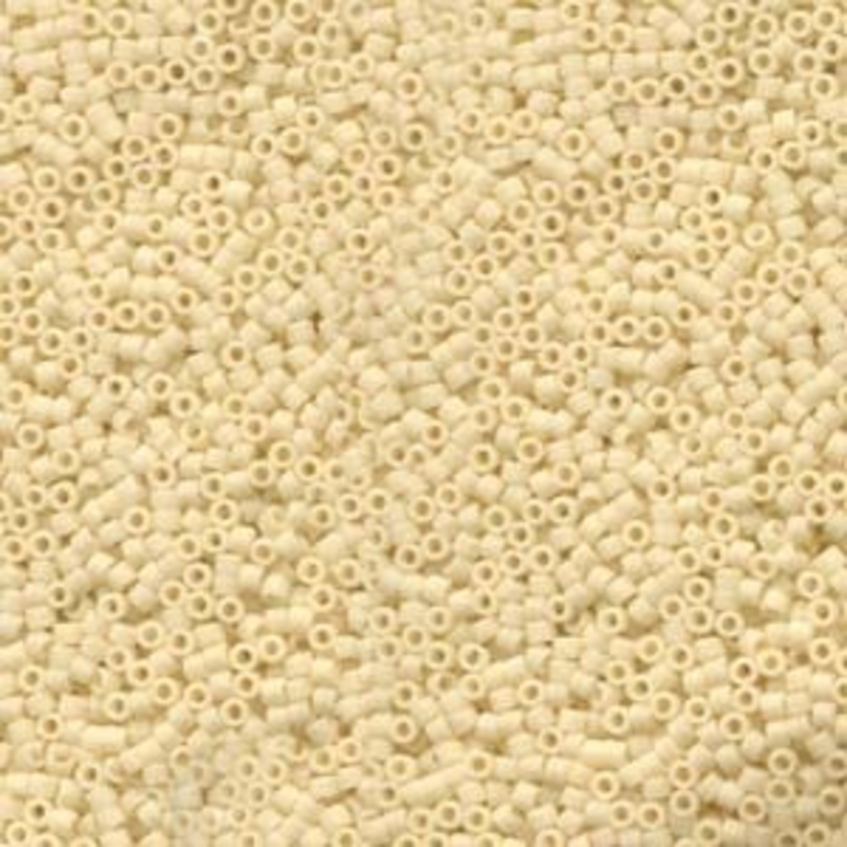 Miyuki Delica Seed Beads Matte Opaque Cream