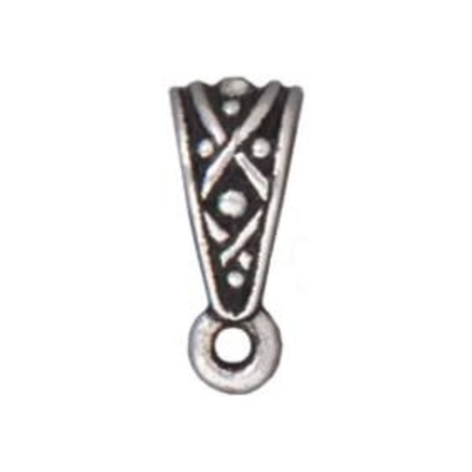 TierraCast Tierracast Antique Silver Plated 8mm Legend Bail