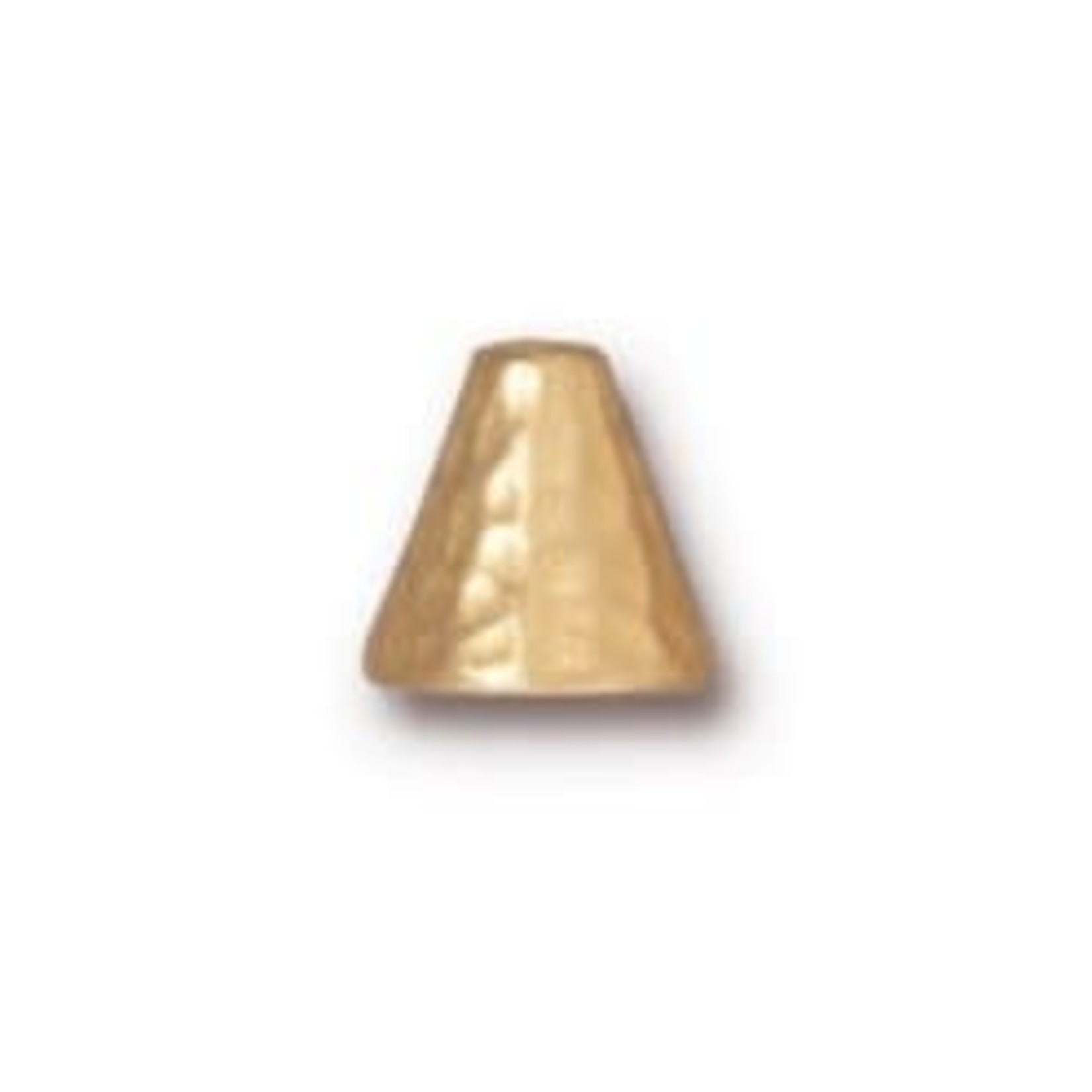 TierraCast Tierracast Gold Plated Hammertone Cone