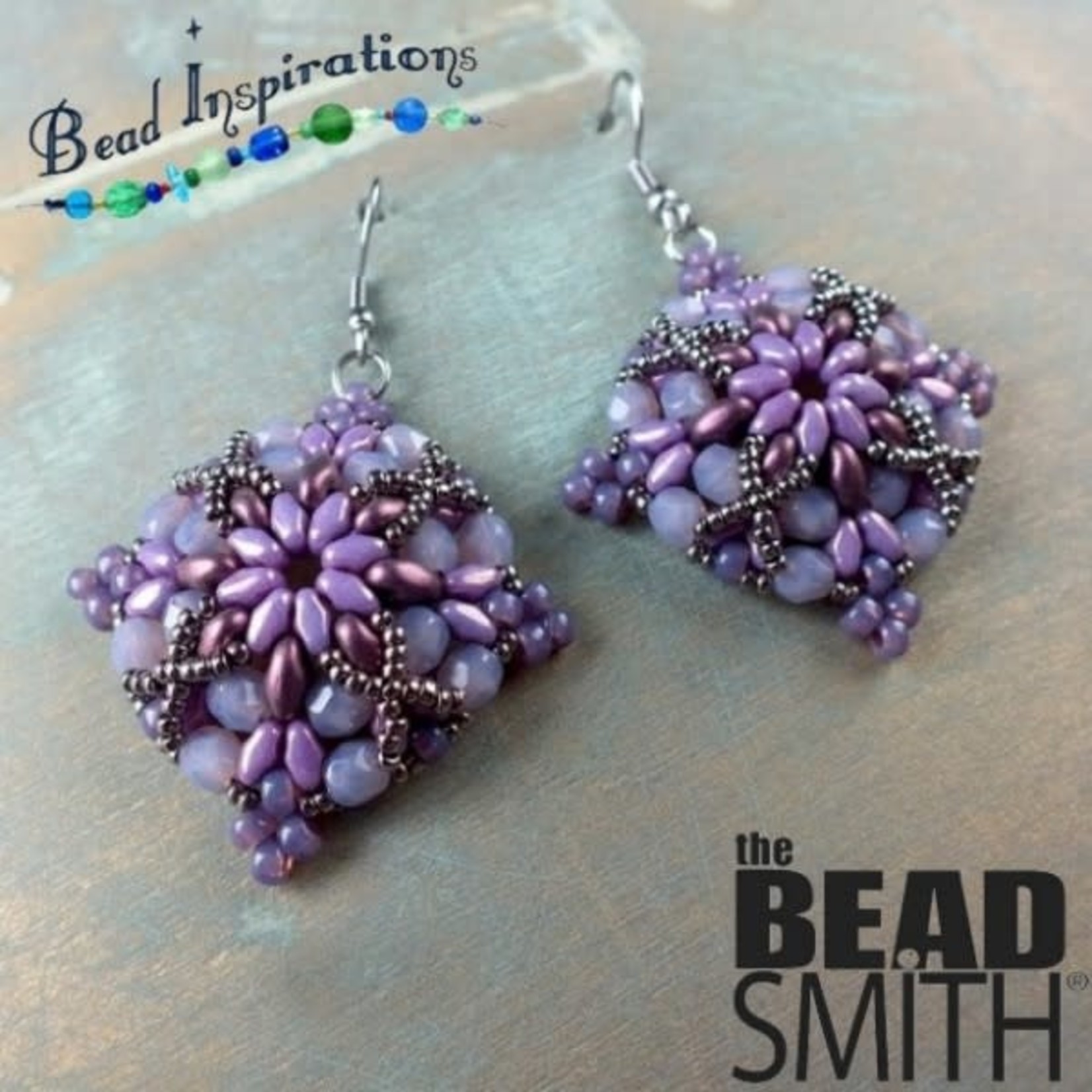 Bead Inspirations Morrigan Violet Opal Earring Kit