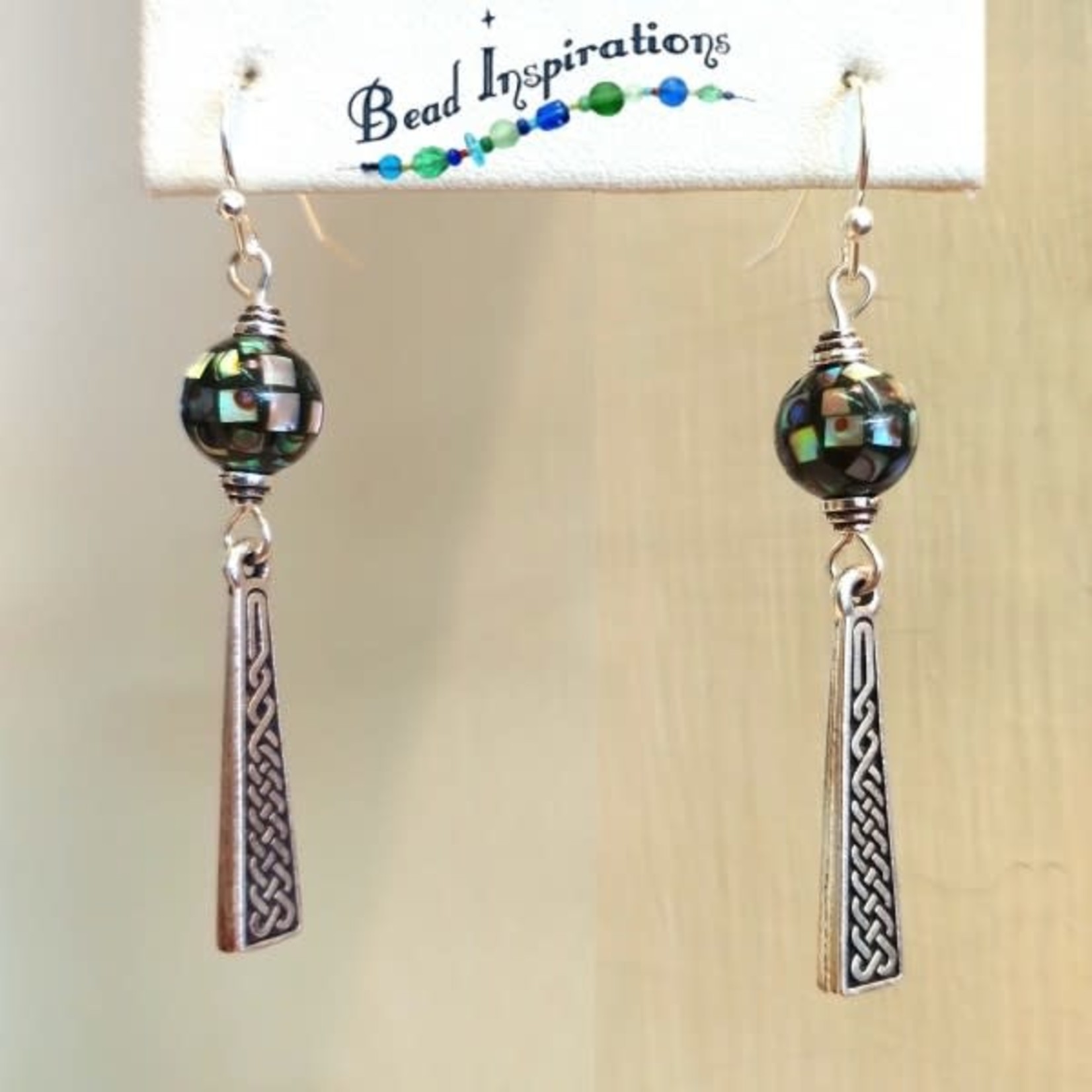 Cloisonne Drop Black Earring Kit - Bead Inspirations