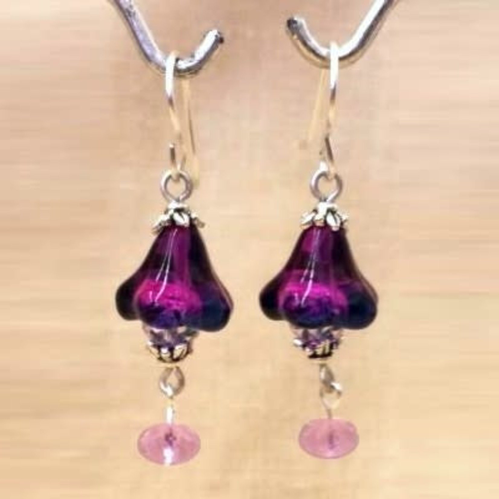 Bead Inspirations Bellisimo Fuschia Earring Kit