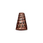TierraCast Tierracast Antique Copper Plated Tall Hammertone Cone