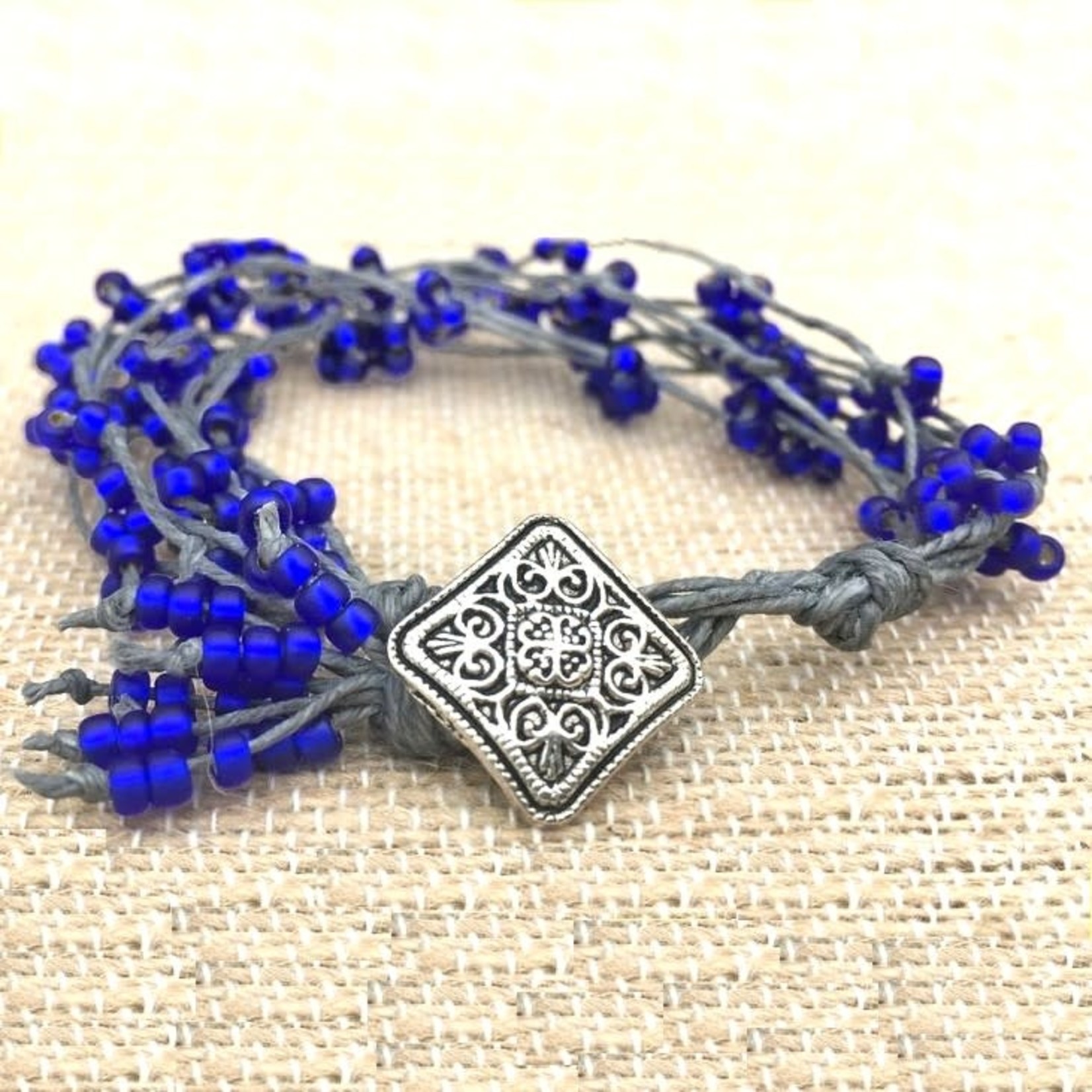 Bird's Nest Bracelet Kit - Cobalt Storm