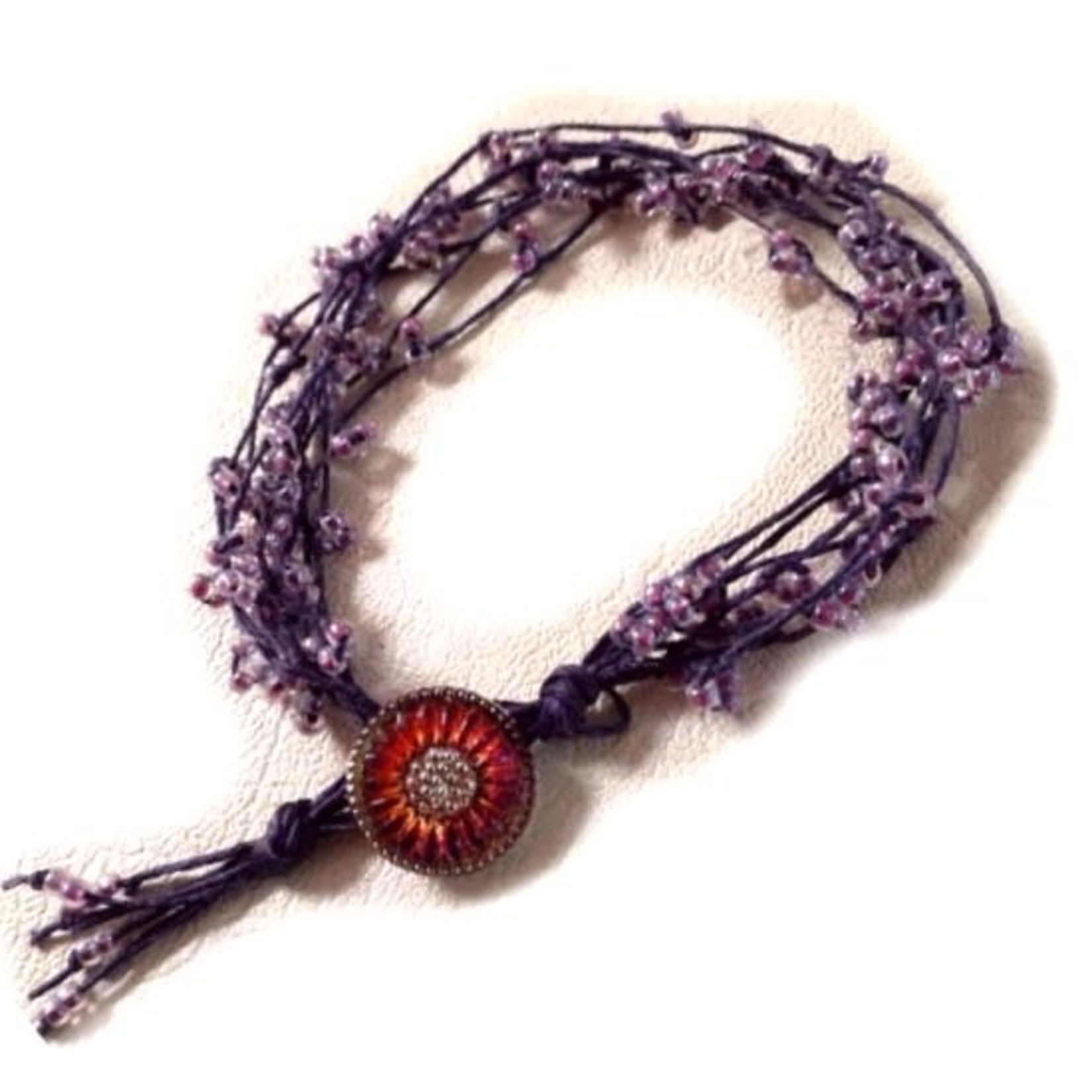 Bird's Nest Bracelet Kit - Purple Dreams