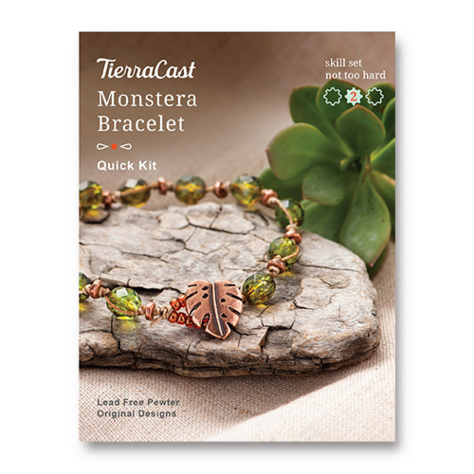 TierraCast Monstera Bracelet Kit