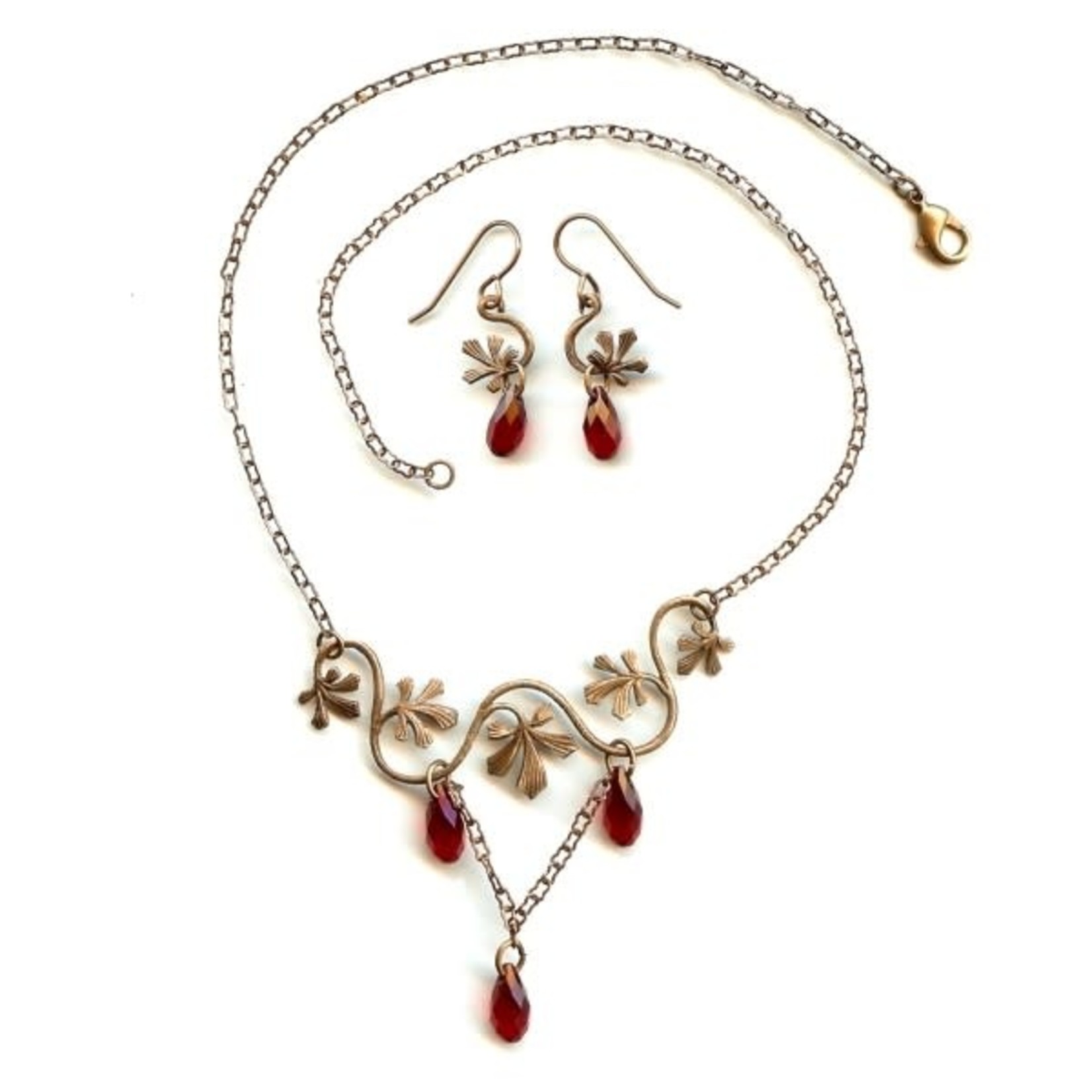Wandering Vine Necklace & Earring Kit