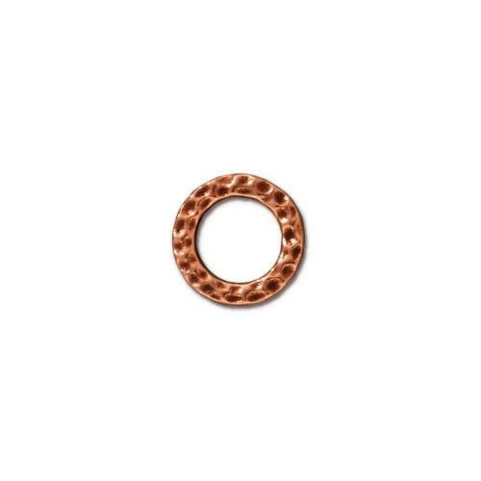 TierraCast Tierracast Antique Copper Plated Hammertone Small Ring