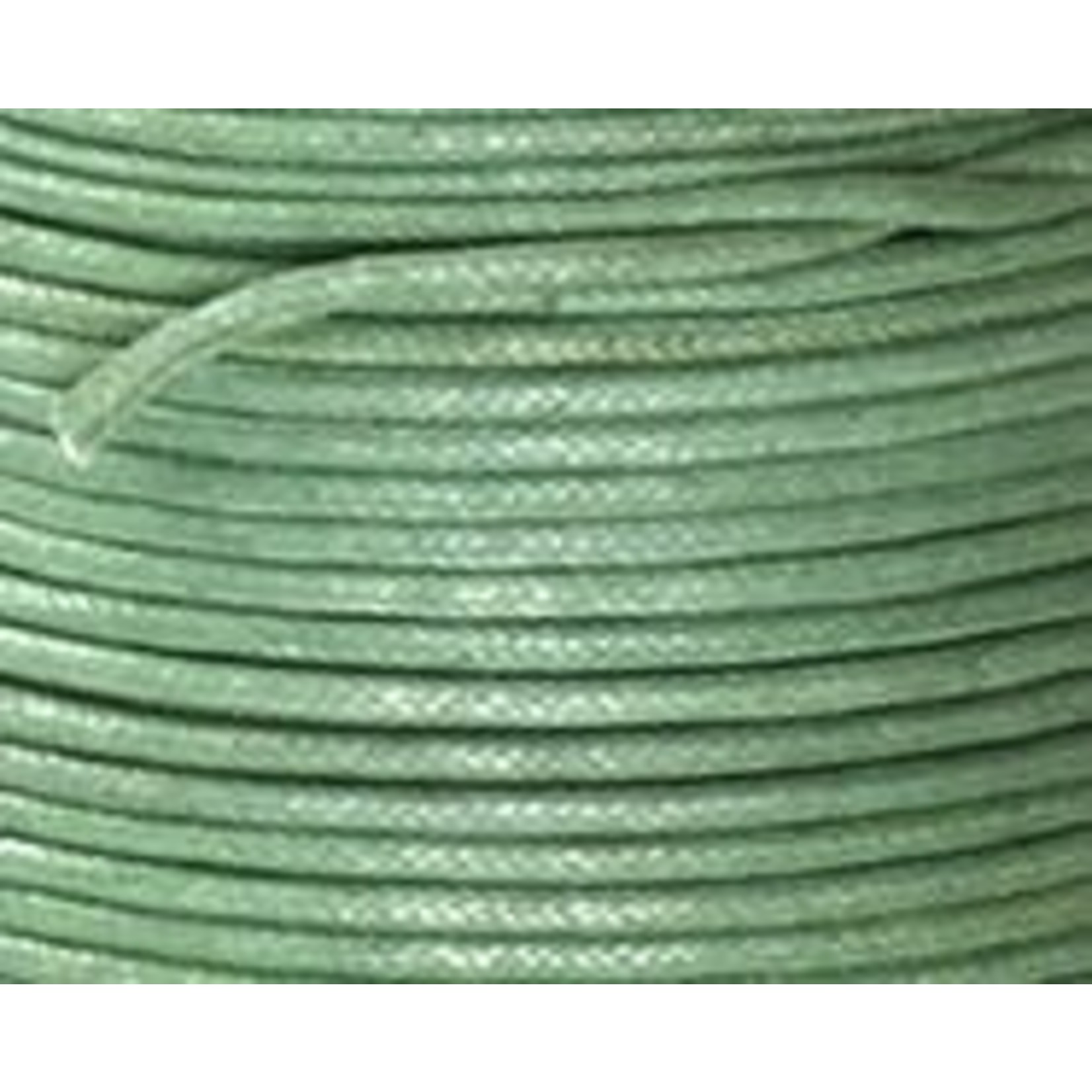 Mint Waxed Cotton Cord 2mm - 1 ft