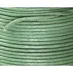 Mint Waxed Cotton Cord 1mm - 1 ft