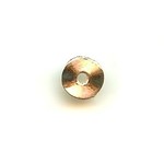 Pewter Wavy Disk Bead 10mm