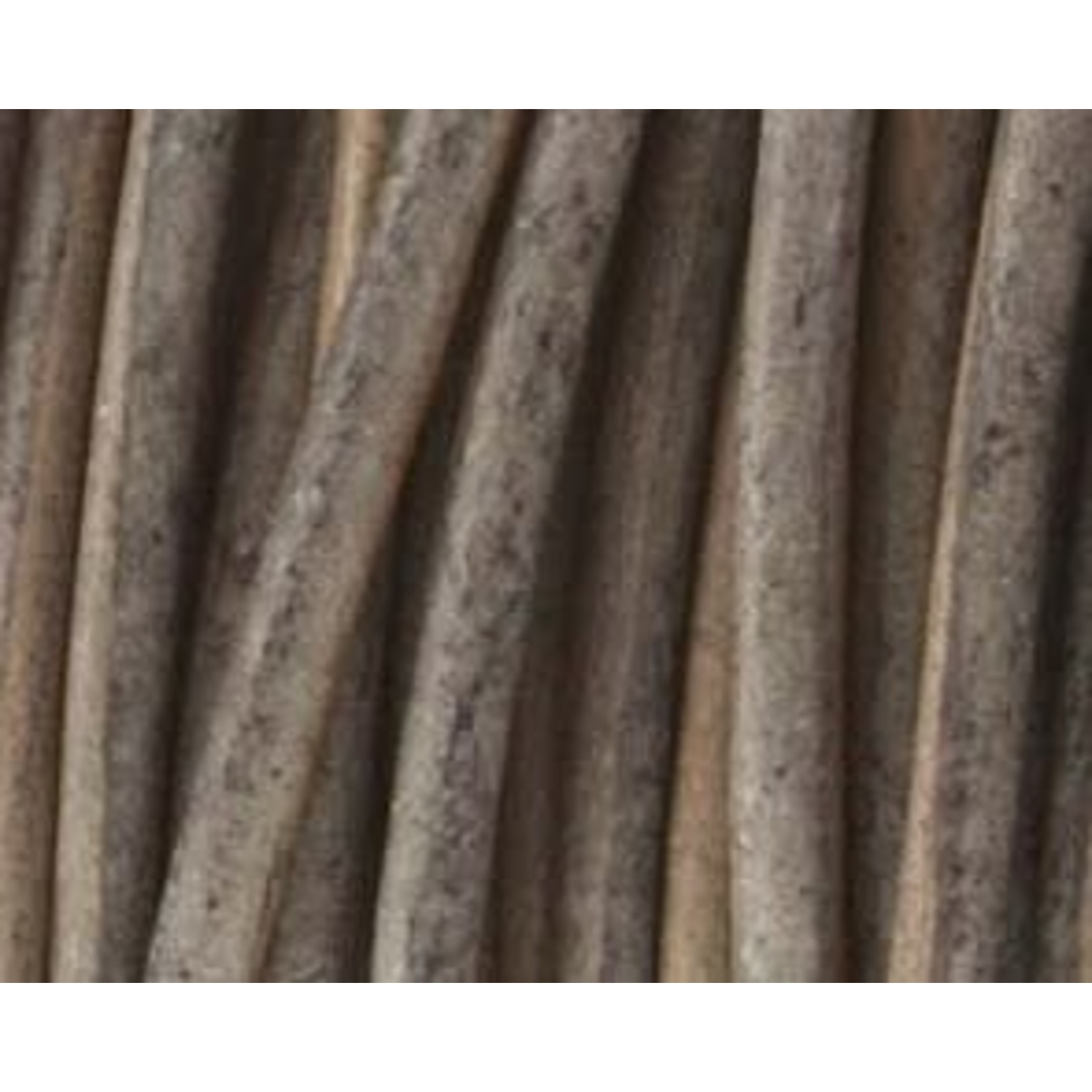 Leather 1.5mm Round Cord Natural Grey - 1 foot