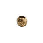 Nunn Design Faceted Round 4mm Gold Plated Bead