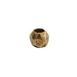 Nunn Design Nunn Design  Gold Plated Faceted Round 4mm Bead