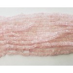 Rose Quartz  4mm Heishi Bead Strand