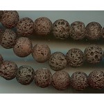 Lava Brown 10mm Bead Strand