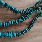 Turquoise Large Chips Bead Strand