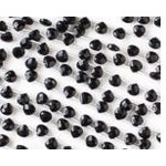 Onyx 6mm Top Drilled Faceted Briolette