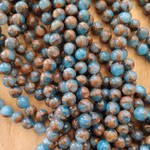 Golden Ocean Quartz  8mm Round Bead Strand