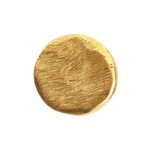 Nunn Design Nunn Design Antique Gold Organic Flat Mini Circle