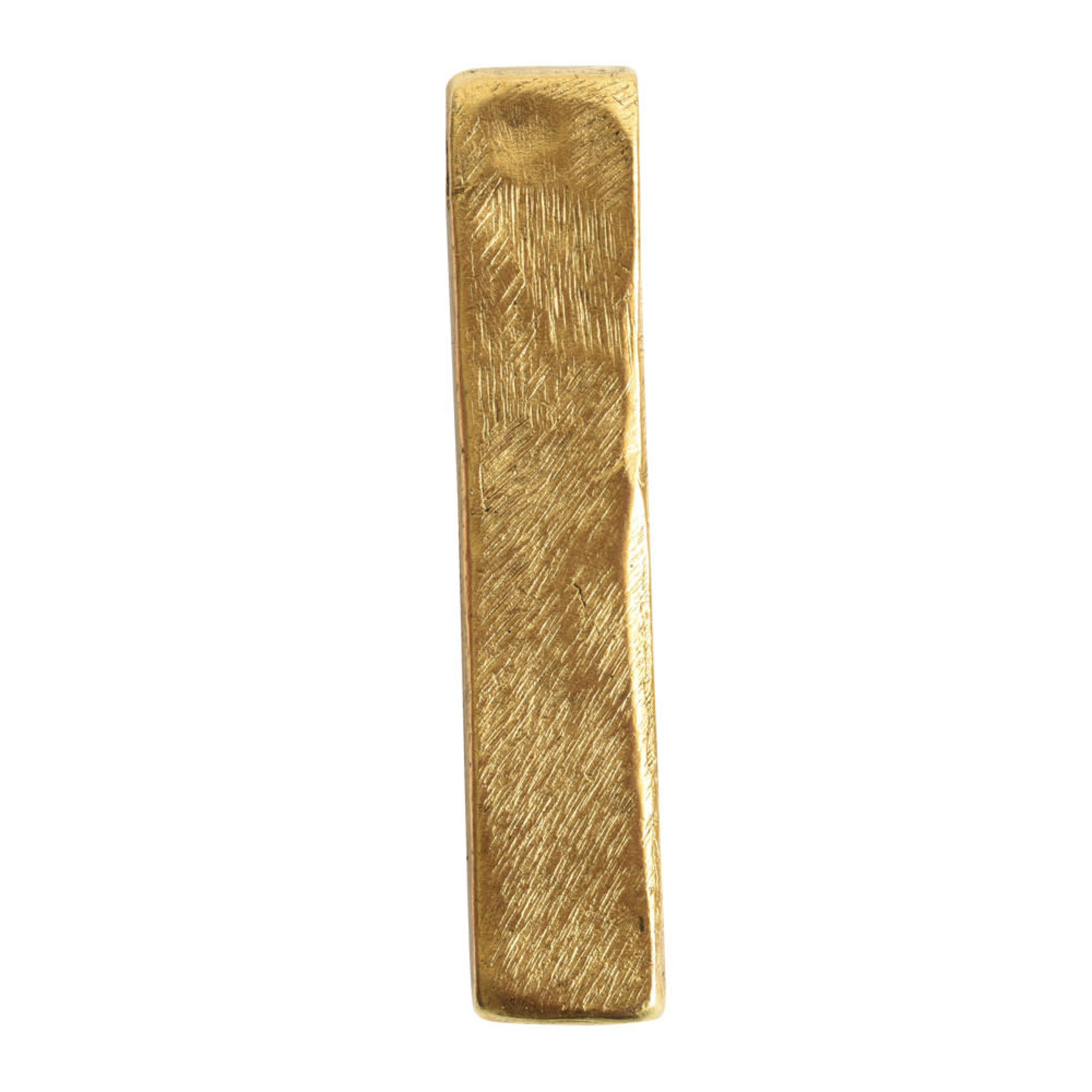 Nunn Design Organic Flat Small Rectangle - Antique Gold