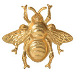 Nunn Design Nunn Design Gold Plated Bee Brass Stamping